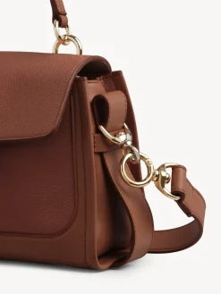 Sacs À Bandoulière-Chloé Mini Sac Tess Day Sepia Brown
