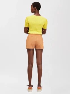 Vêtements-Chloé Mini Short Reef Shell