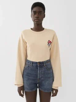 Denim-Chloé Mini Short « Escala » Dusky Blue