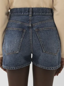 Denim-Chloé Mini Short « Escala » Dusky Blue