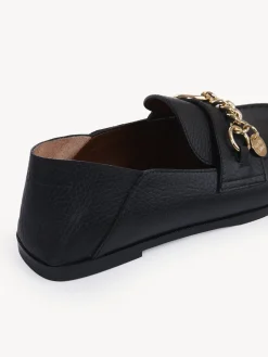 Sandales Et Espadrilles-Chloé Mocassins Aryel Noir