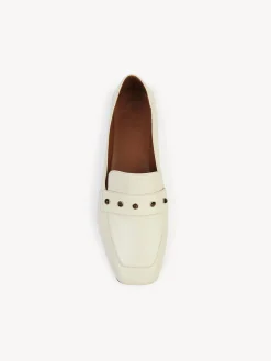 Mocassins Et Chaussures Plates-Chloé Mocassins Aurna Eggshell