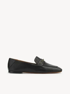 Mocassins Et Chaussures Plates-Chloé Mocassins Aurna Noir