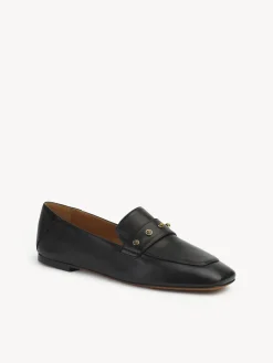 Mocassins Et Chaussures Plates-Chloé Mocassins Aurna Noir