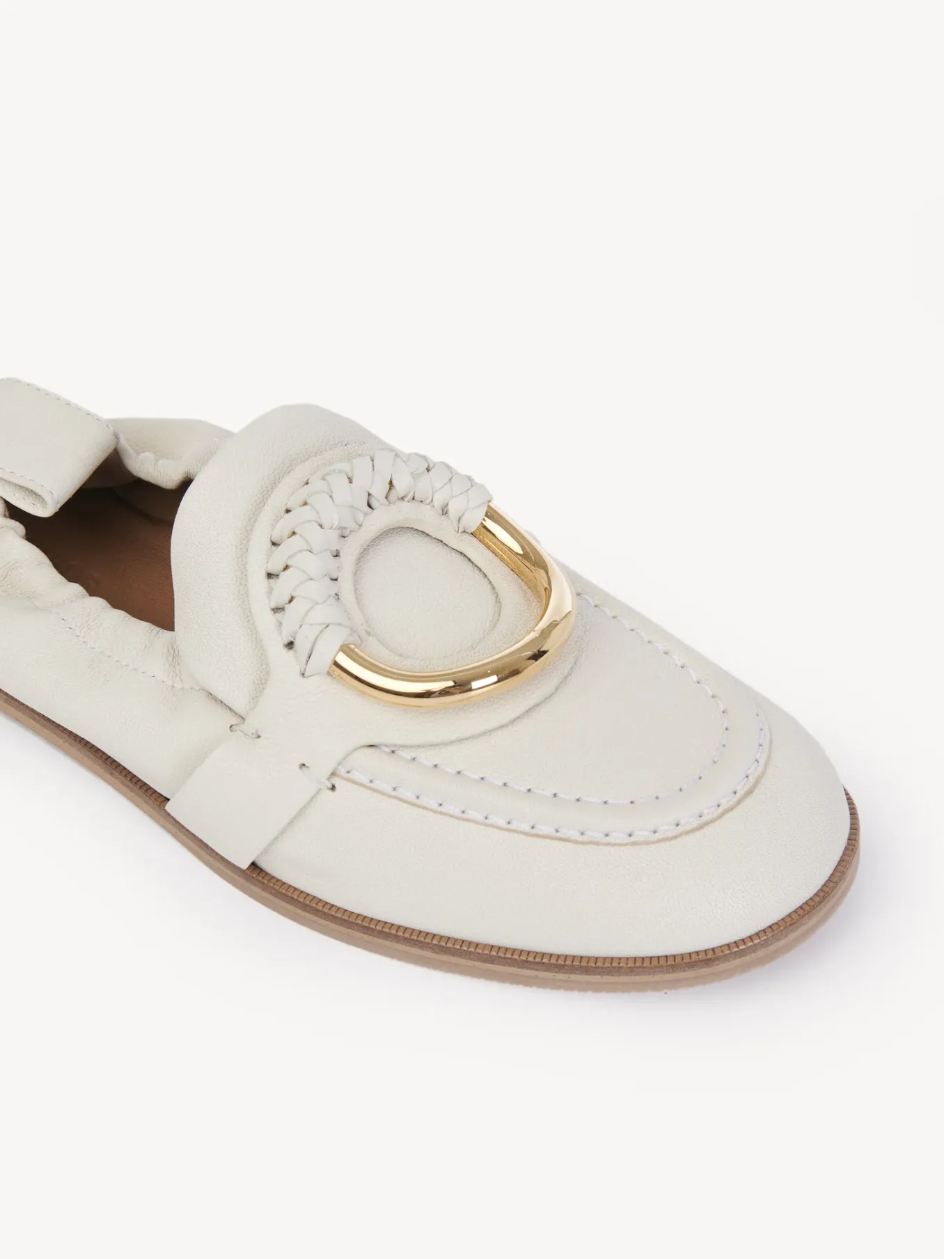 Sandales Et Espadrilles-Chloé Mocassins Hana Gesso