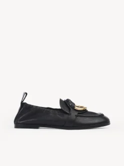 Sandales Et Espadrilles-Chloé Mocassins Hana Noir