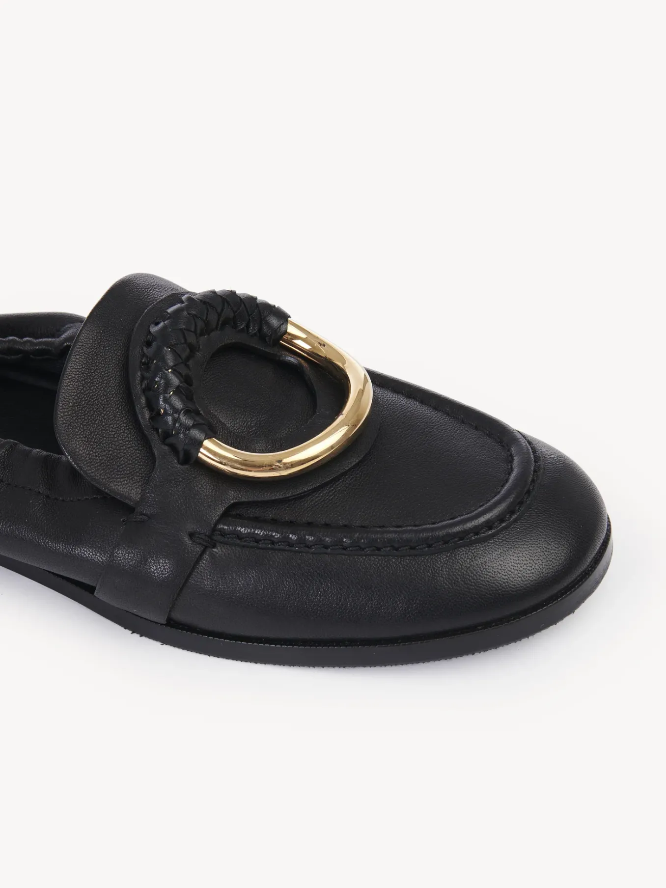 Sandales Et Espadrilles-Chloé Mocassins Hana Noir