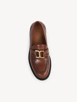 Mocassins Et Chaussures Plates-Chloé Mocassins Marcie Tan