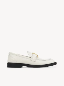 Mocassins Et Chaussures Plates-Chloé Mocassins Marcie Eggshell