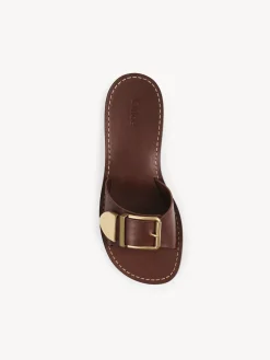 Mules-Chloé Mules A Talon Rebecca Brunet Brown