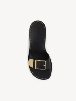 Mules-Chloé Mules A Talon Rebecca Noir