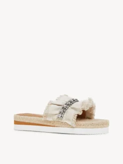 Sandales Et Espadrilles-Chloé Mules Espadrilles Mollie Silver