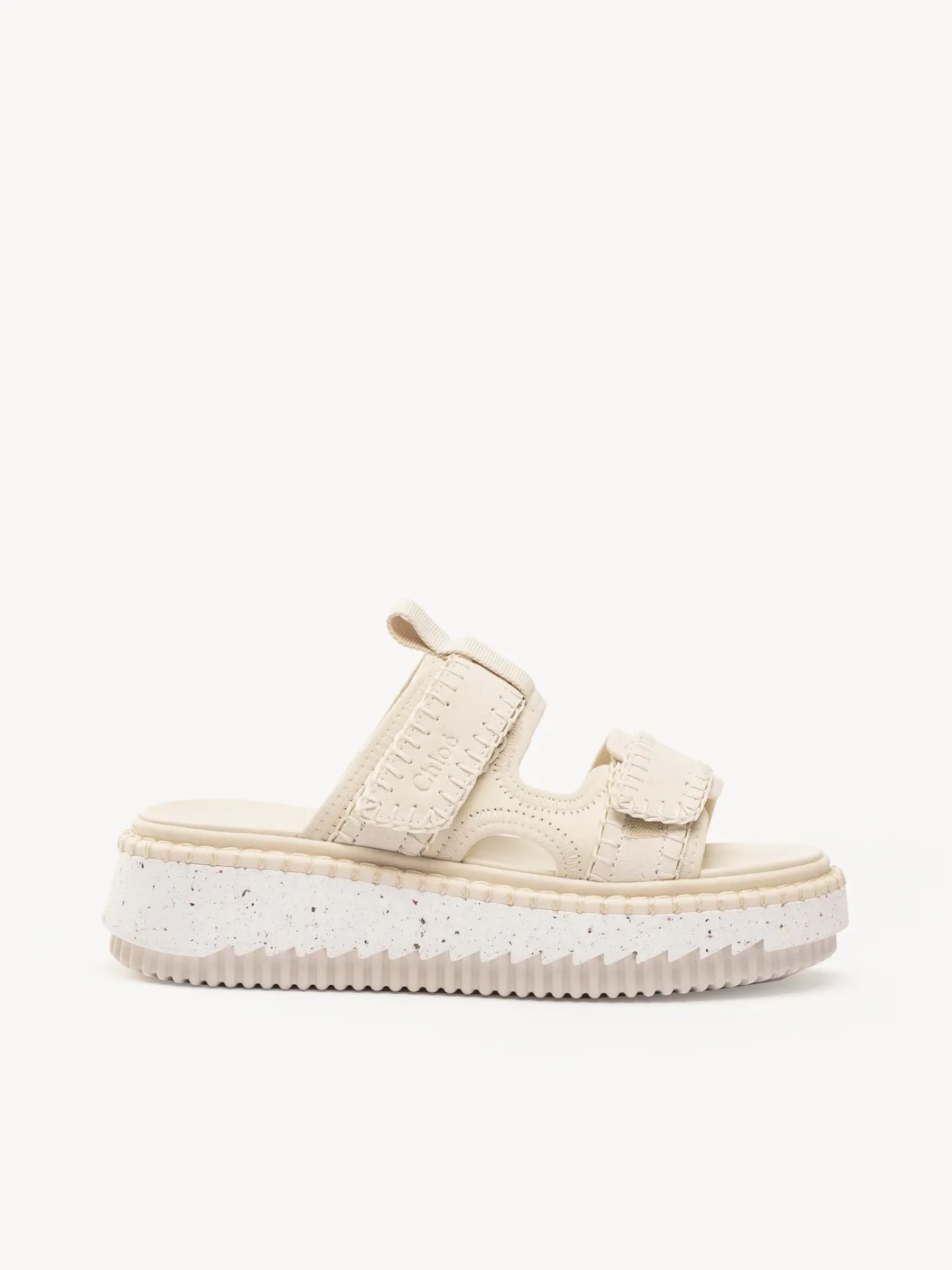 Tenues De Plage-Chloé Mules Lilli Blanc