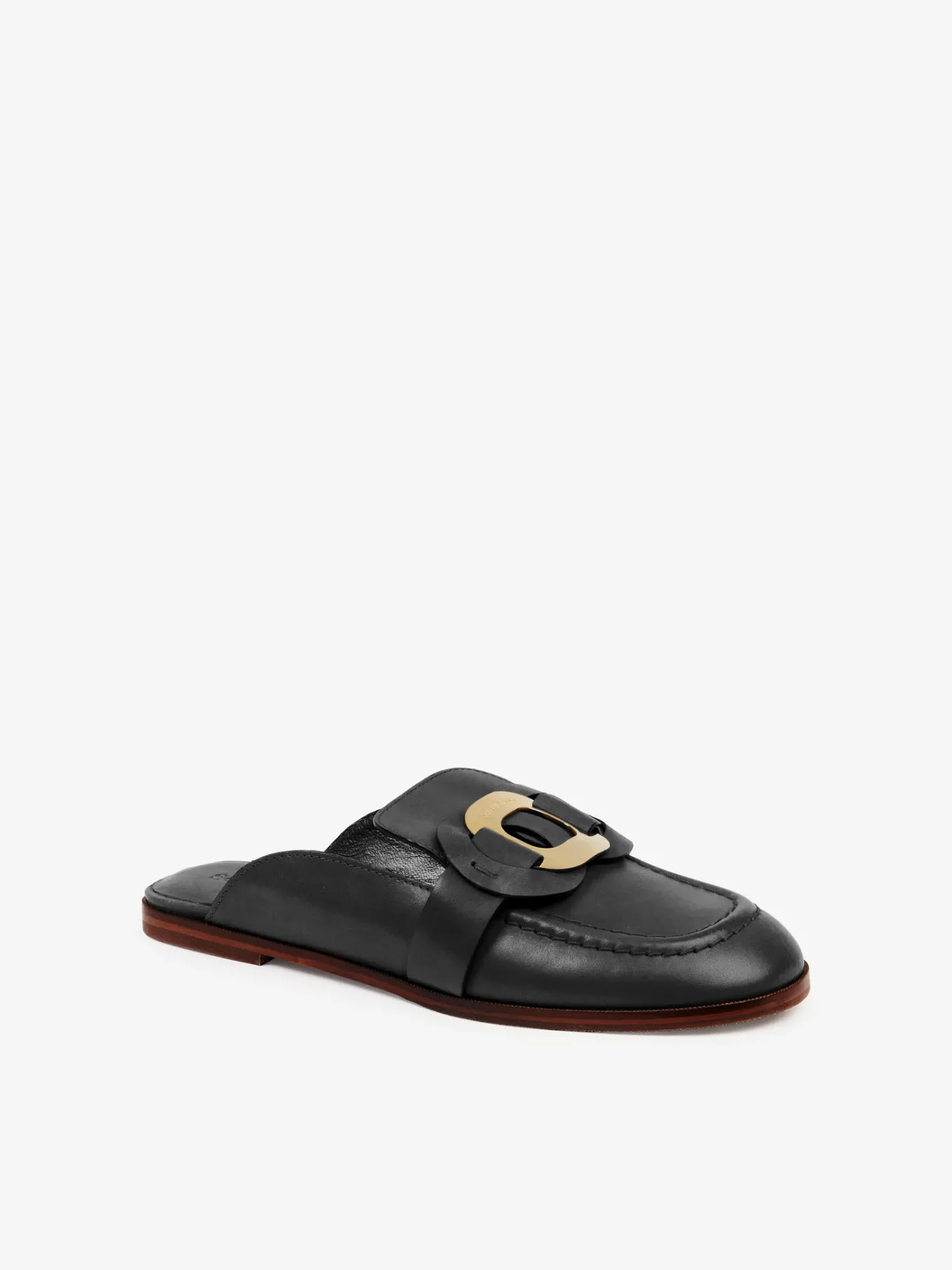 Sandales Et Espadrilles-Chloé Mules Mocassins Chany Noir