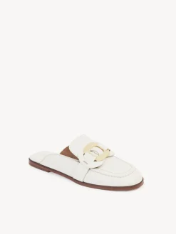Sandales Et Espadrilles-Chloé Mules Mocassins Chany Gesso