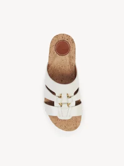 Mules-Chloé Mules Owena Cloudy White