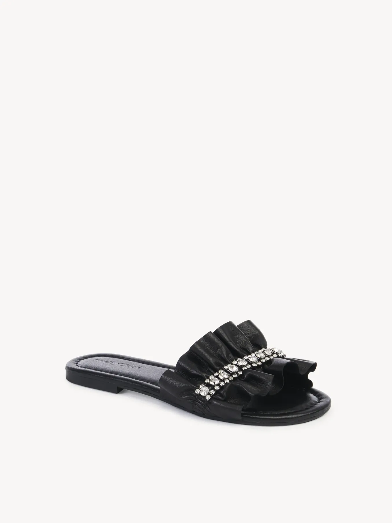 Sandales Et Espadrilles-Chloé Mules Plates Mollie Noir