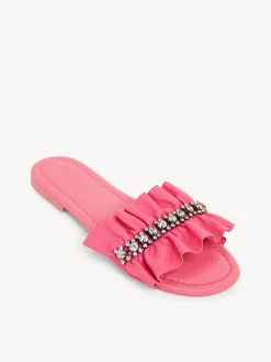 Sandales Et Espadrilles-Chloé Mules Plates Mollie Cipria 320