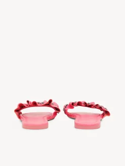 Sandales Et Espadrilles-Chloé Mules Plates Mollie Cipria 320