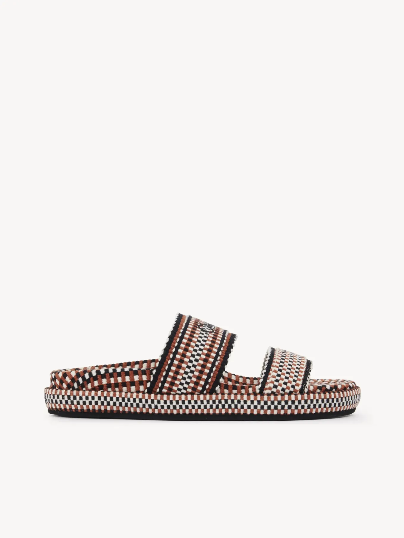 Tenues De Plage-Chloé Mules Rori Red Sand