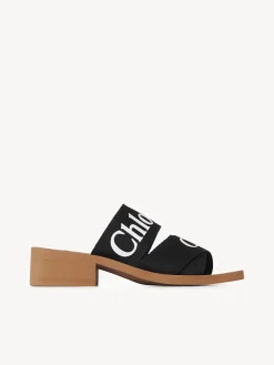 Lin-Chloé Mules Woody Noir