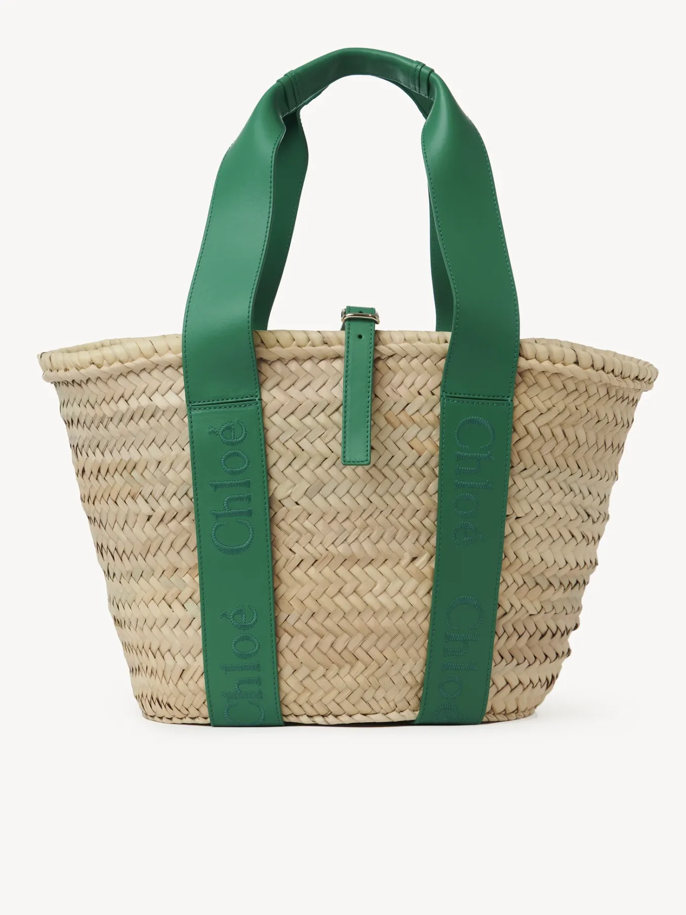 Sacs Cabas-Chloé Panier Chloe Sense Pop Green