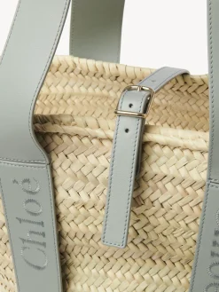 Sacs Cabas-Chloé Panier Chloe Sense Bay Green
