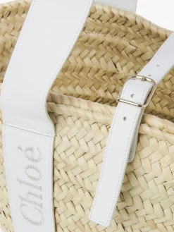 Sacs Cabas-Chloé Panier Chloe Sense Crystal White