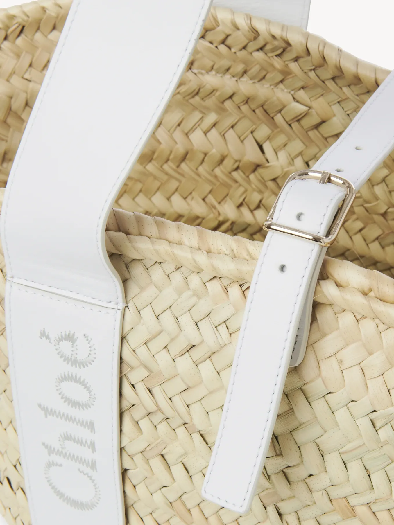 Sacs Cabas-Chloé Panier Chloe Sense Crystal White