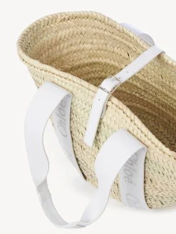 Sacs Cabas-Chloé Panier Chloe Sense Crystal White