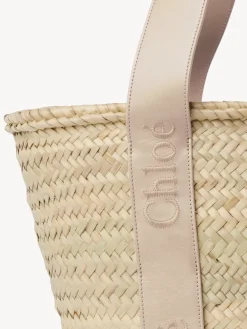 Sacs Cabas-Chloé Panier Chloe Sense Nomad Beige
