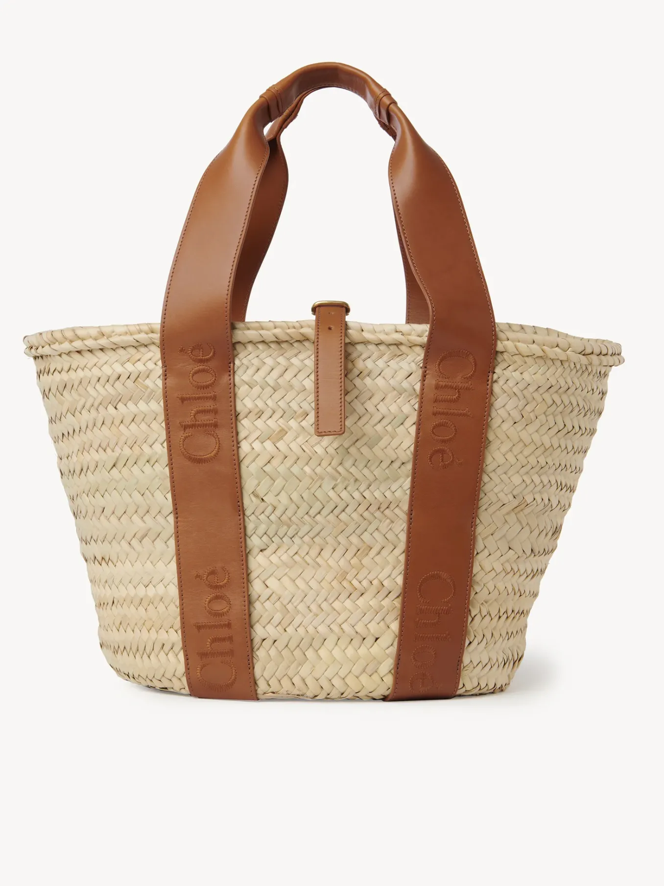 Sacs Cabas-Chloé Panier Chloe Sense Caramel