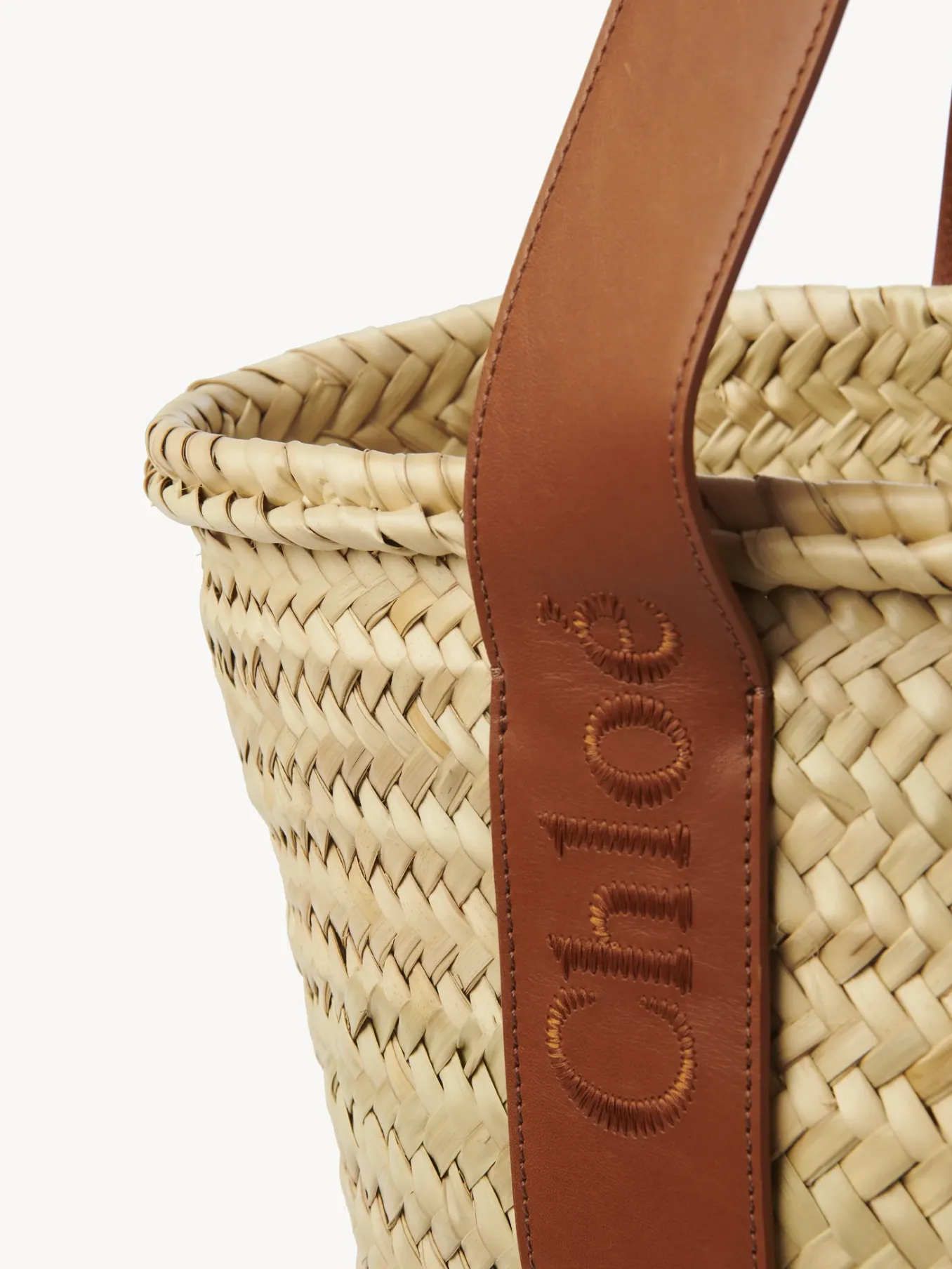 Sacs Cabas-Chloé Panier Chloe Sense Caramel