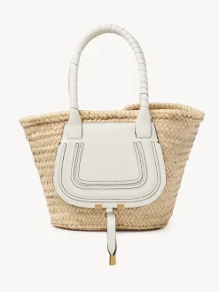 Sacs Cabas-Chloé Panier Marcie Blanc