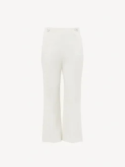 Pantalons Et Shorts-Chloé Pantalon Court A Pont Iconic Milk