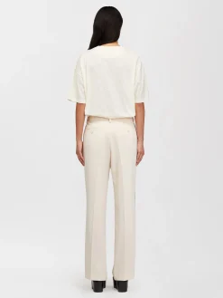 Vêtements-Chloé Pantalon Evase Milk