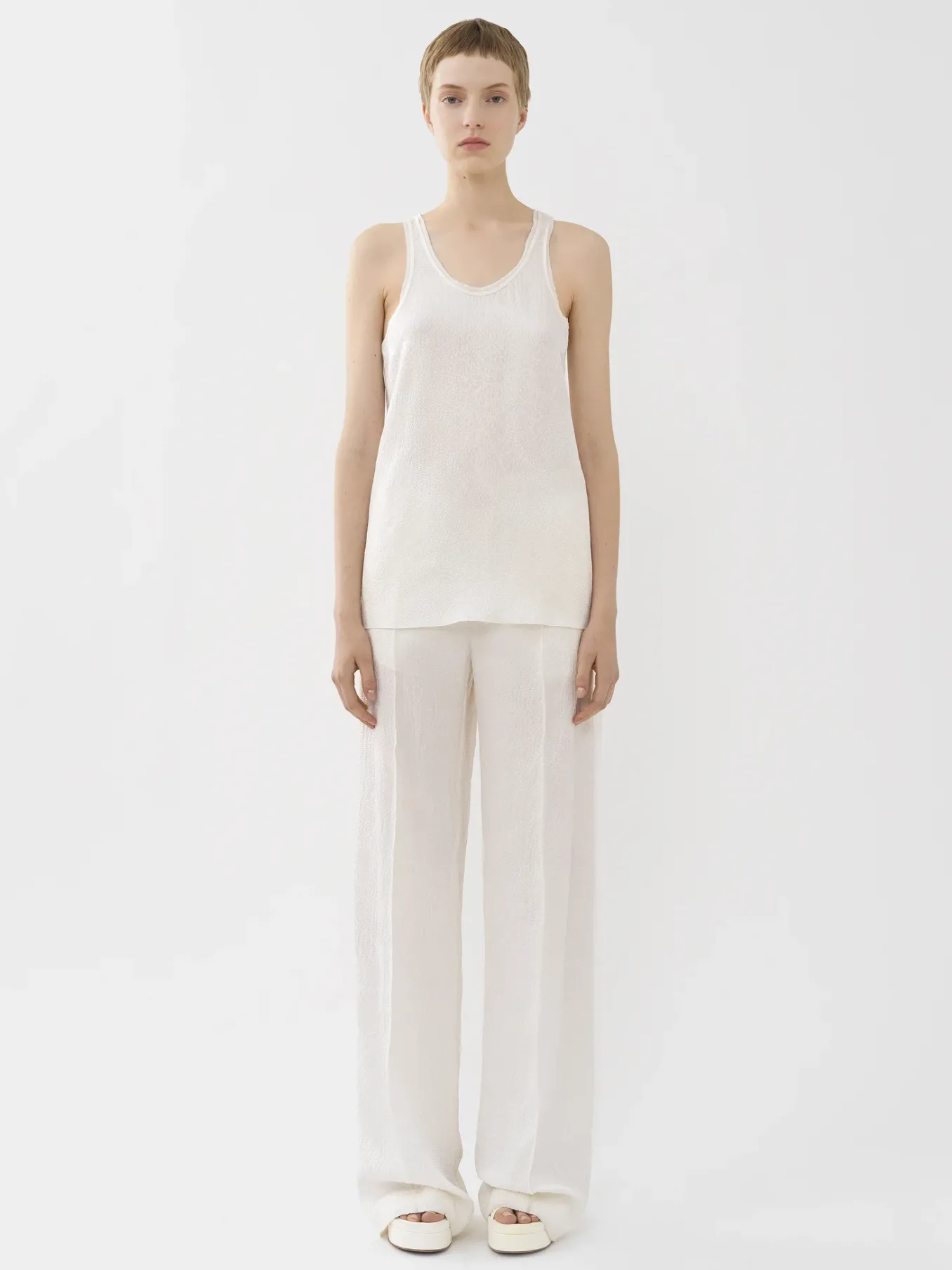 Pantalons Et Shorts-Chloé Pantalon Jogging Iconic Milk