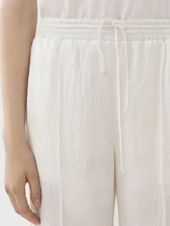 Pantalons Et Shorts-Chloé Pantalon Jogging Iconic Milk