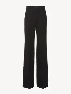 Pantalons Et Shorts-Chloé Pantalon Large Noir