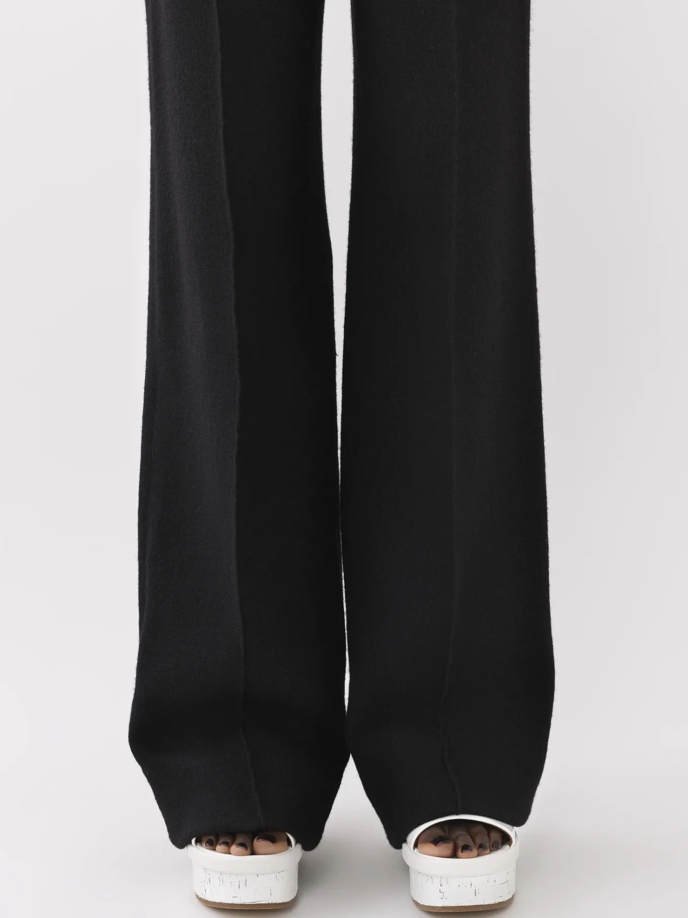 Pantalons Et Shorts-Chloé Pantalon Large Noir