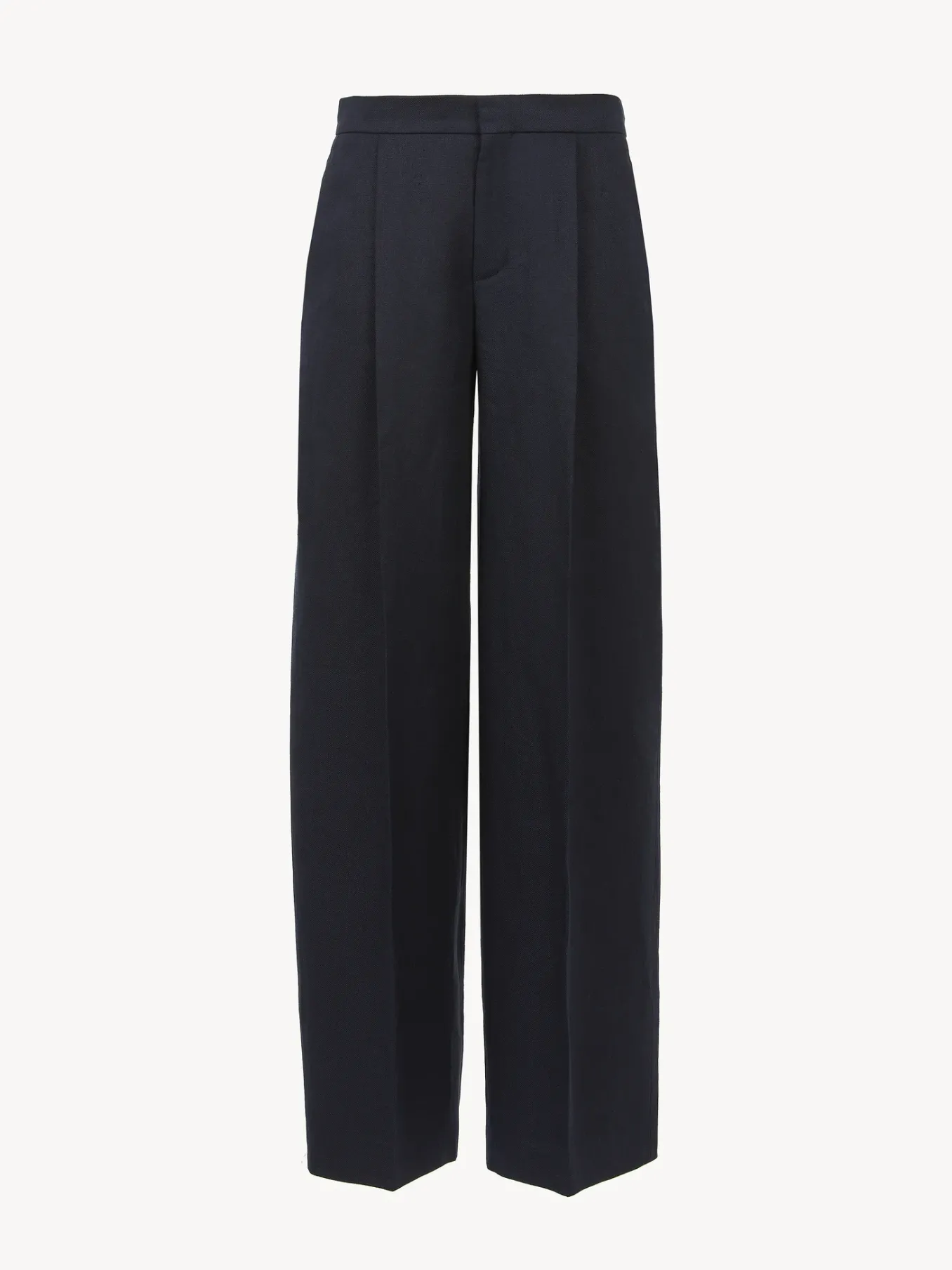 Pantalons Et Shorts-Chloé Pantalon Large Abyss Blue
