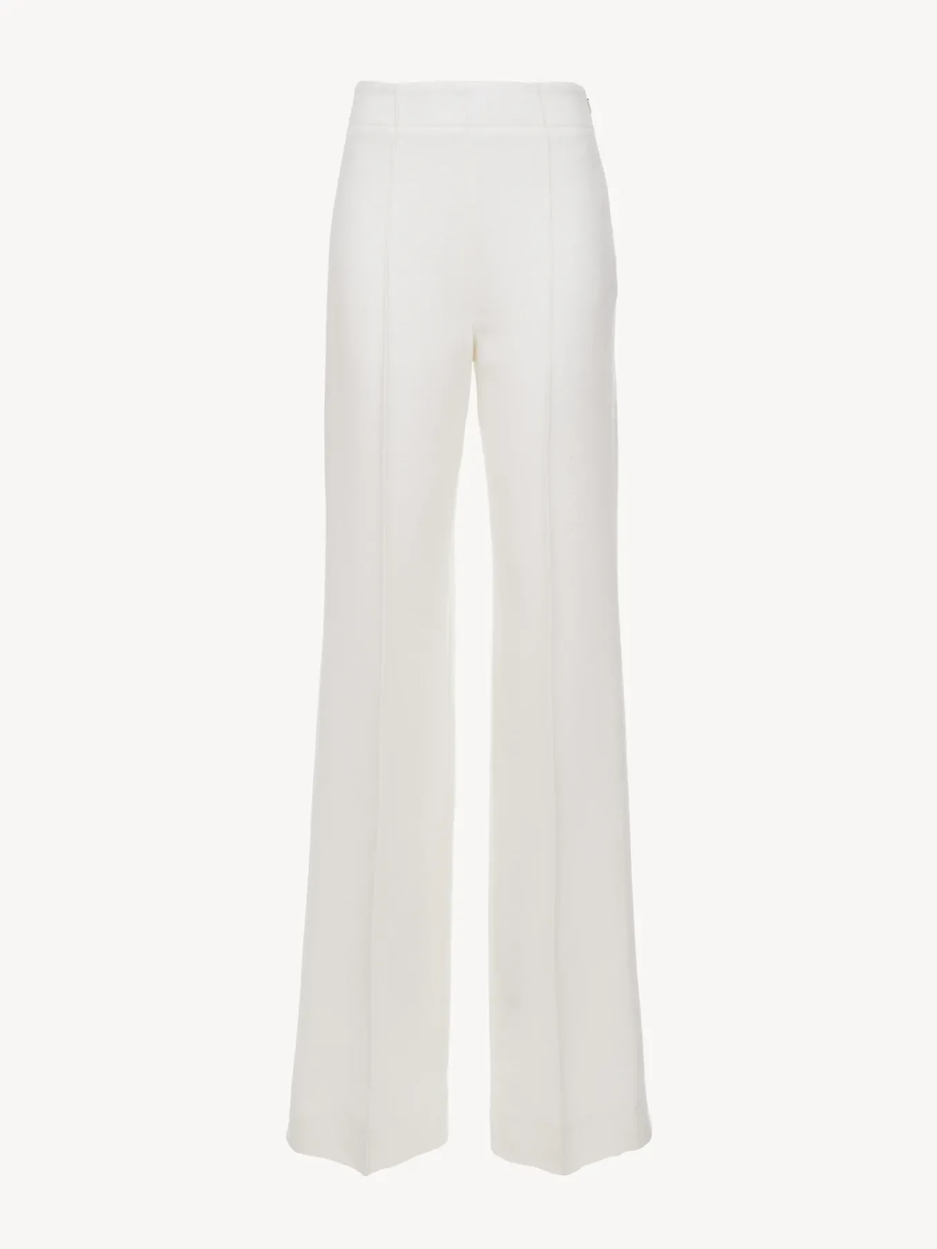Pantalons Et Shorts-Chloé Pantalon Large Eden White