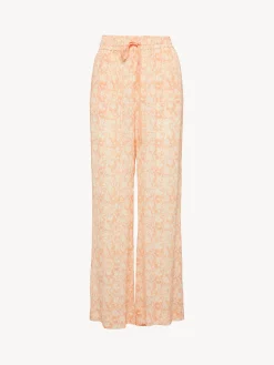 Vêtements-Chloé Pantalon Large Pink - Orange 1