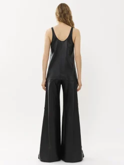 Pantalons Et Shorts-Chloé Pantalon Large A Lacets Noir