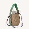 Paniers-Chloé Petit Panier Woody Green - Orange 1