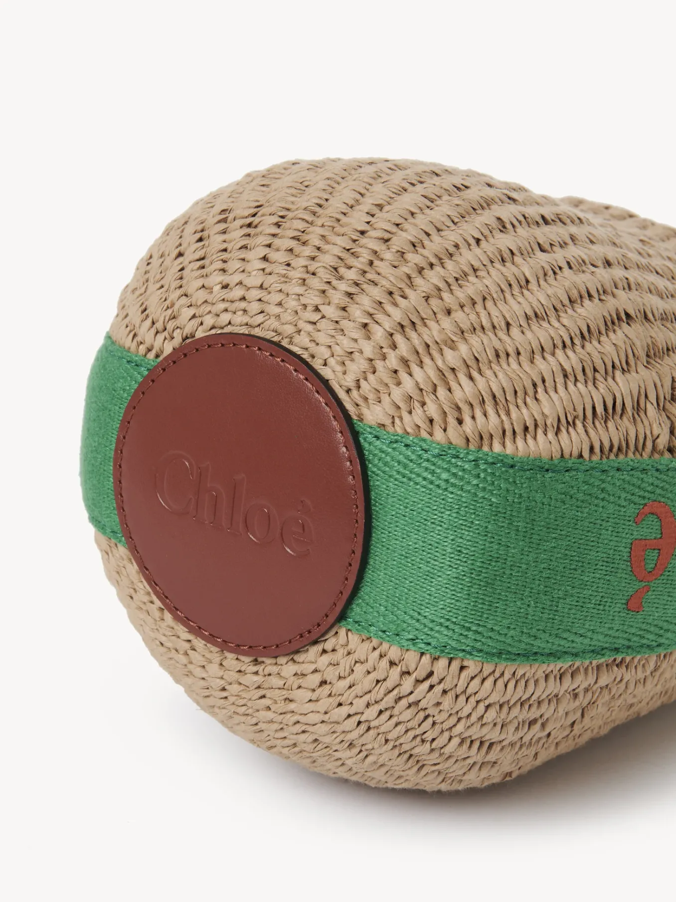 Paniers-Chloé Petit Panier Woody Green - Orange 1