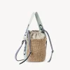 Sacs À Bandoulière-Chloé Petit Panier Woody Green - Blue 1