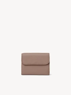 Portefeuilles Compacts-Chloé Petit Portefeuille A Trois Volets Marcie Woodrose