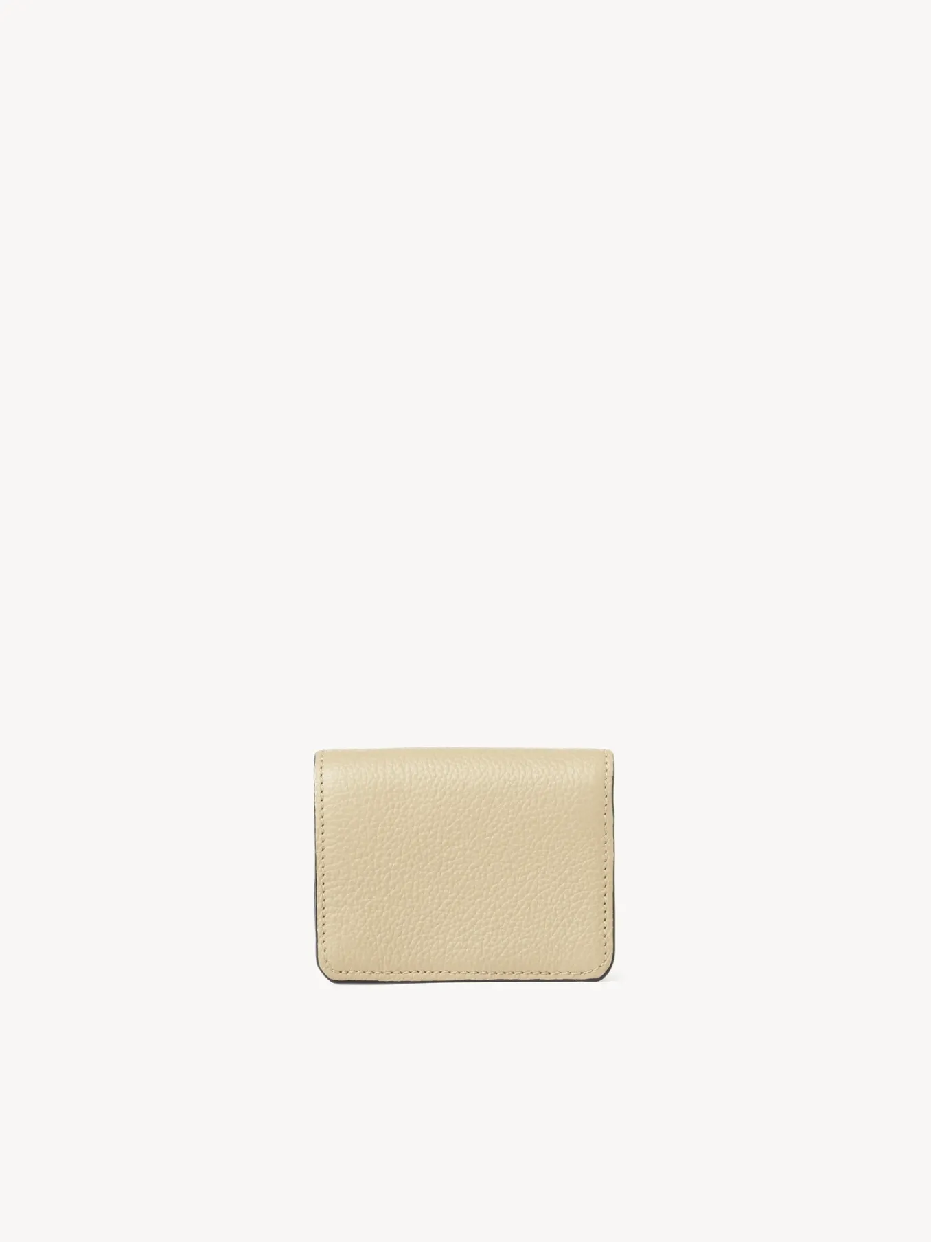 Portefeuilles Compacts-Chloé Petit Portefeuille Marcie Root Beige