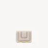 Portefeuilles Compacts-Chloé Petit Portefeuille Marcie Pale Blush
